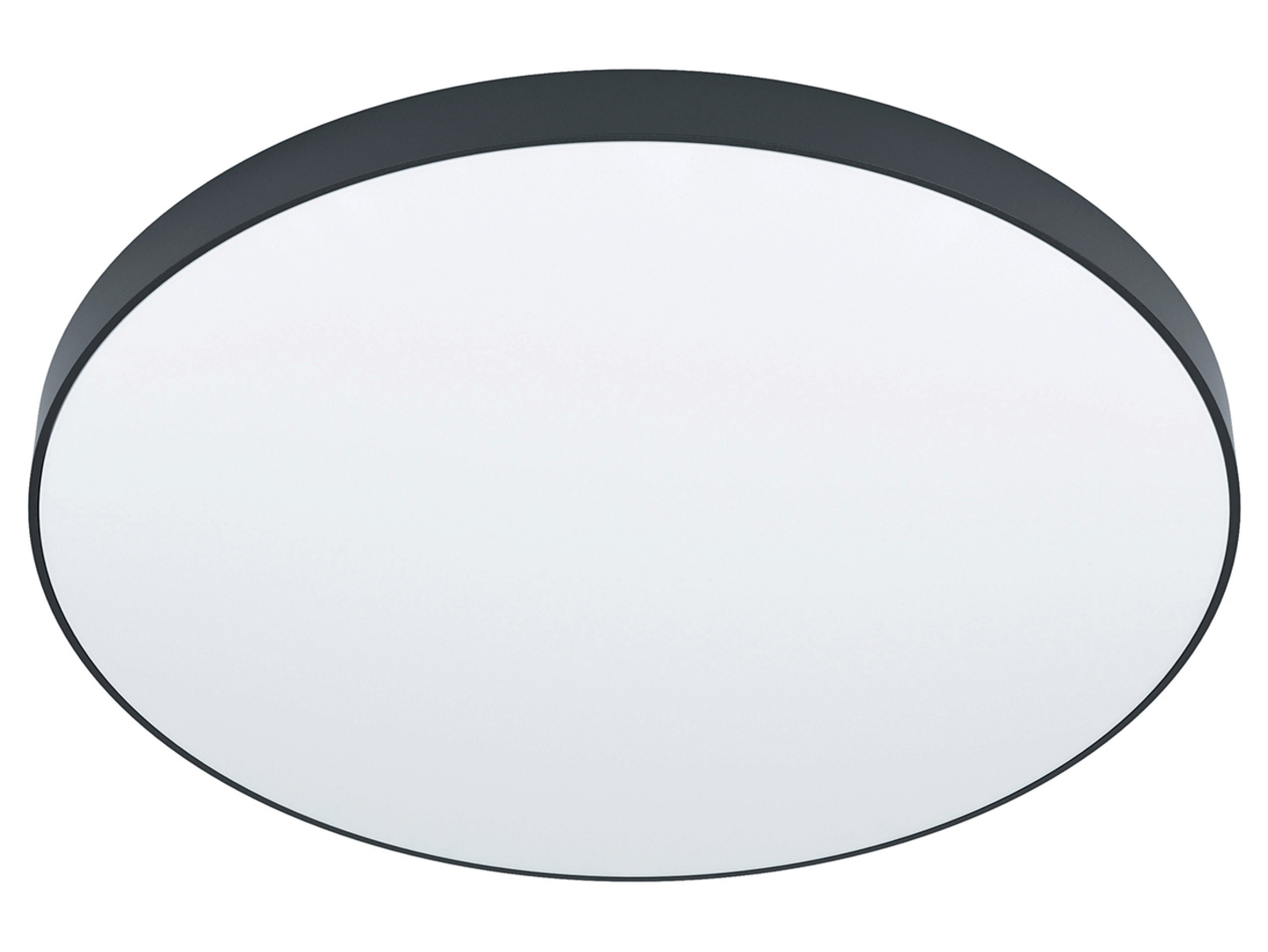 Plafon Zubieta-A LED 59 cm metalowy czarny