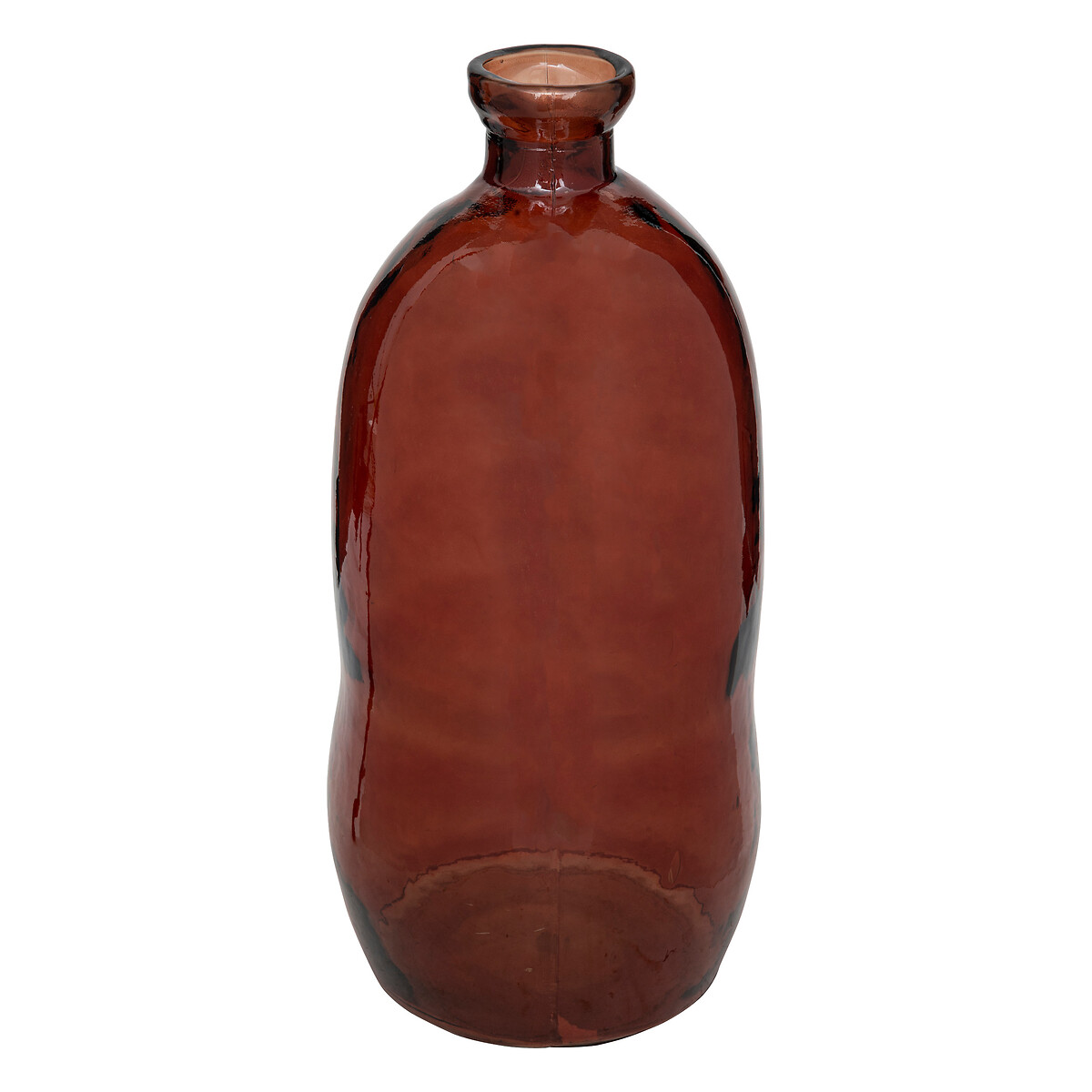 Vase bottle "Uly" Recycled glass, h.73 cm