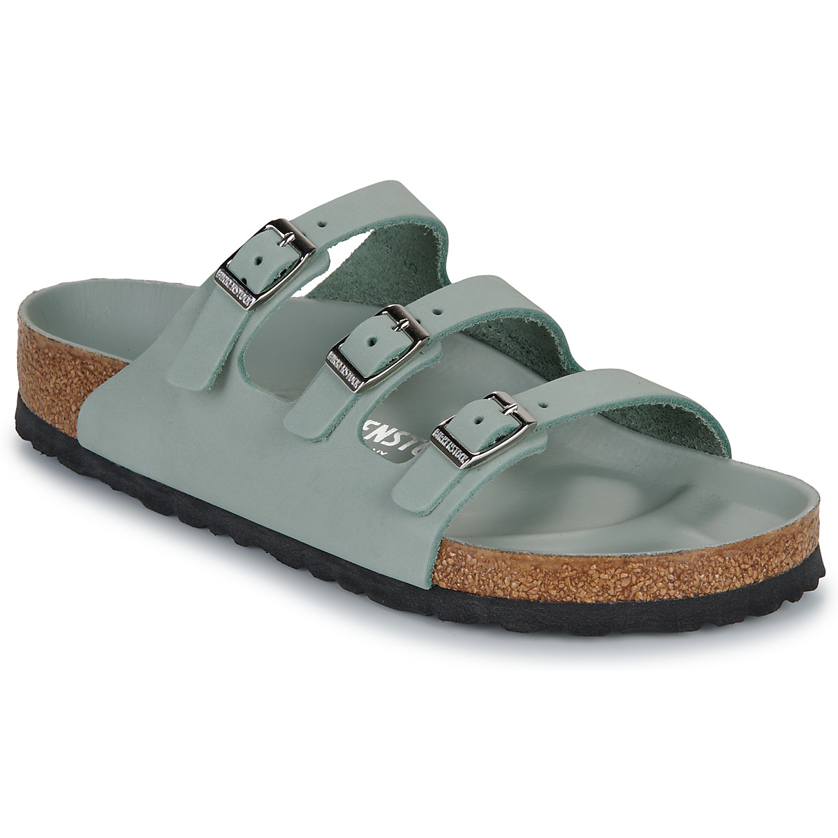 BIRKENSTOCK - Florida Fresh - Nubuck / Pure / Sage / Hex / Regular