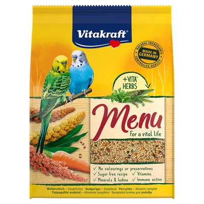Vitakraft Parakeet Menu