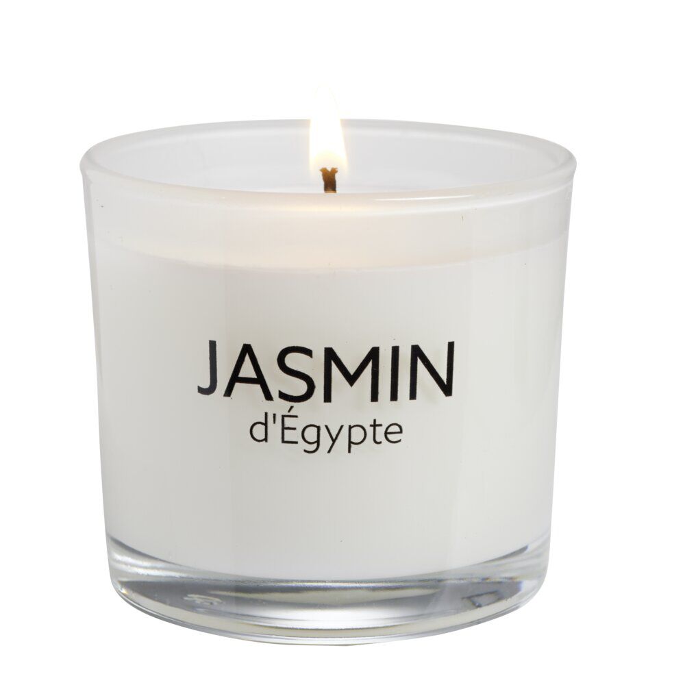 Bougie dans verre Ambiances Devineau senteur jasmin d'égypte 20H