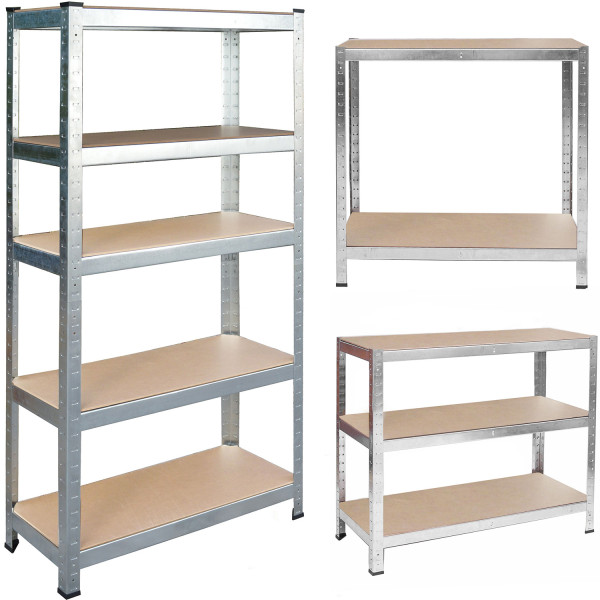 Regał magazynowy 2w1 metalowy 150x75x30cm Humberg