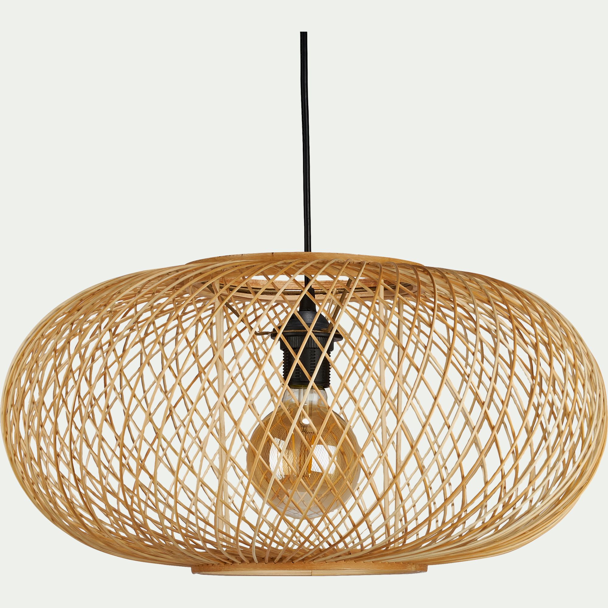ROUVIA - Suspension en bambou - D48xH25cm
