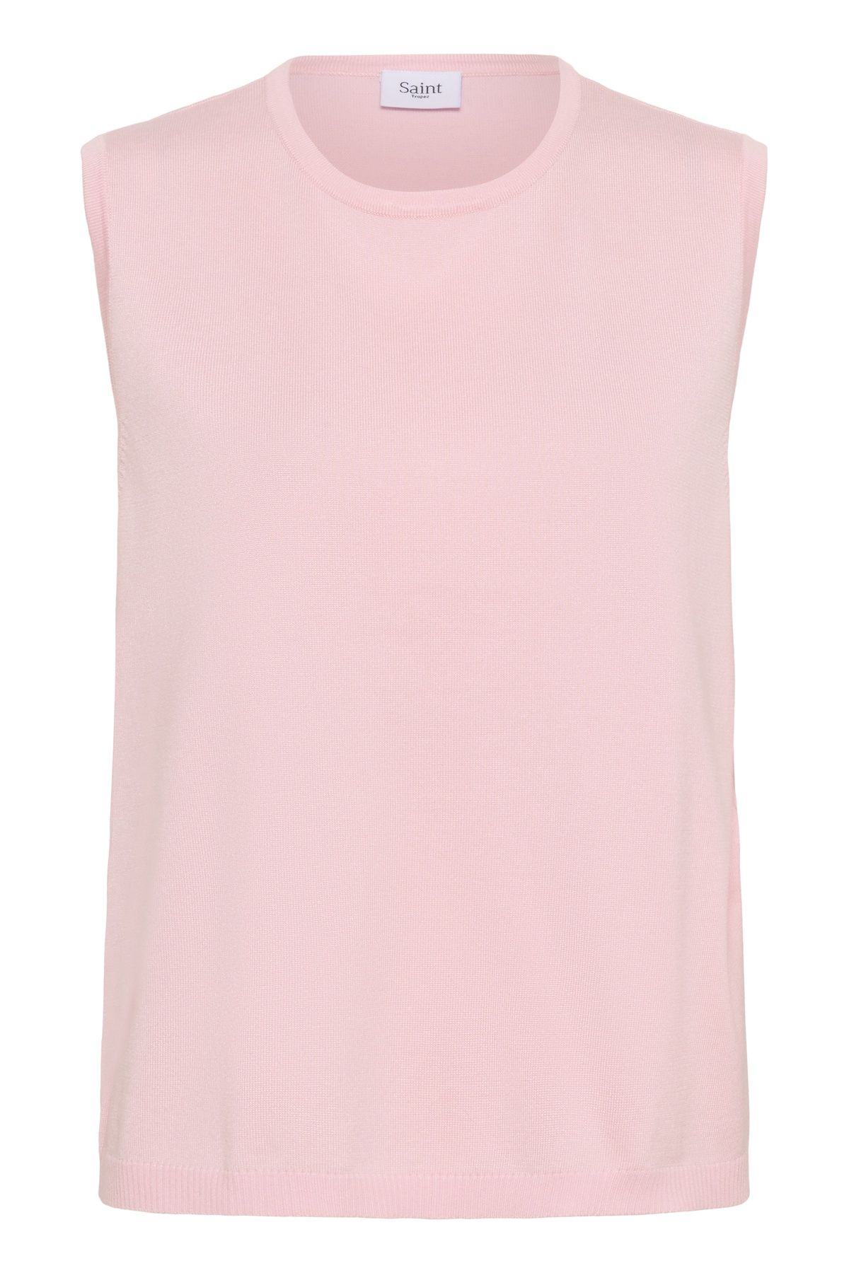 Saint Tropez MilaSZ Sleeveless Knitted Crew Neck Vest