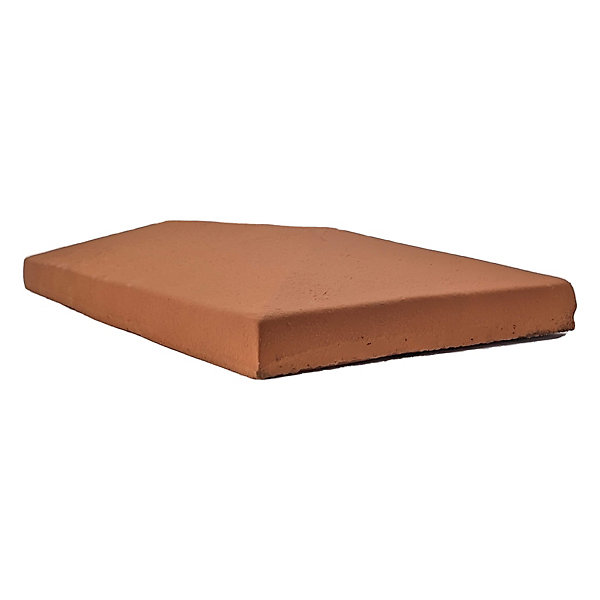 Chapeau Pilier Rectangulaire 27x57 4 Pentes - Rouge