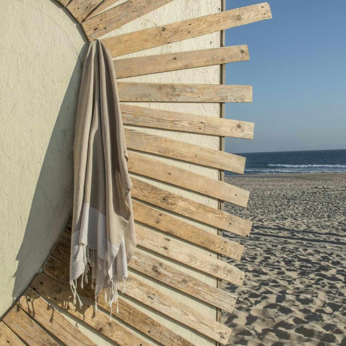 IBIZA - Fouta coton  100x200 beige