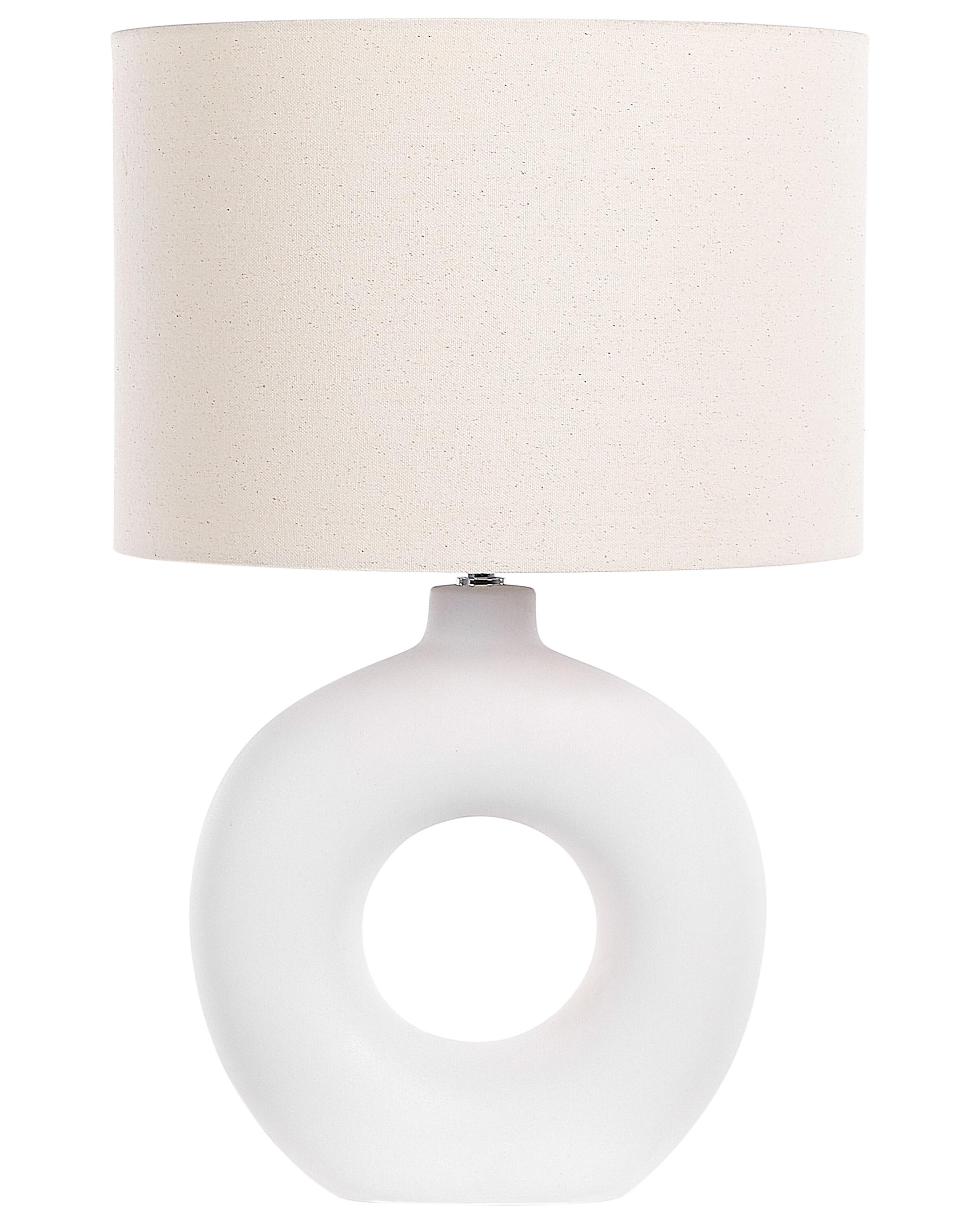 Table Lamp VENTA Ceramic White