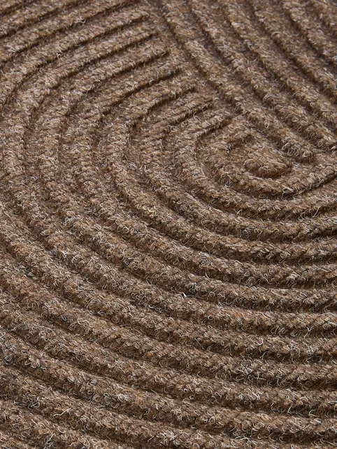 Dørmåtte JORDSKOLM 50x80x0,7 brun/beige