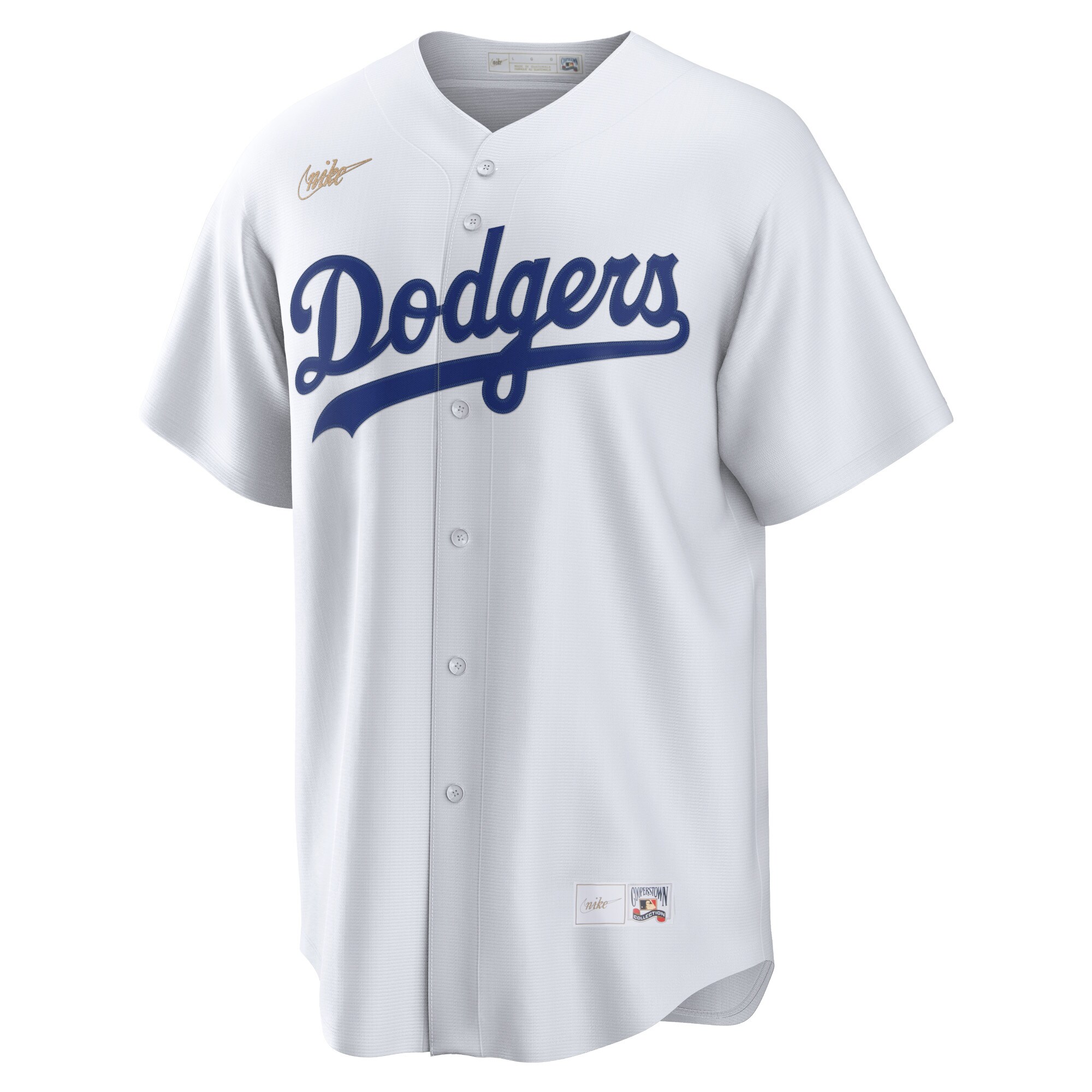 Brooklyn Dodgers Nike Home Cooperstown Collection Team Jersey - White