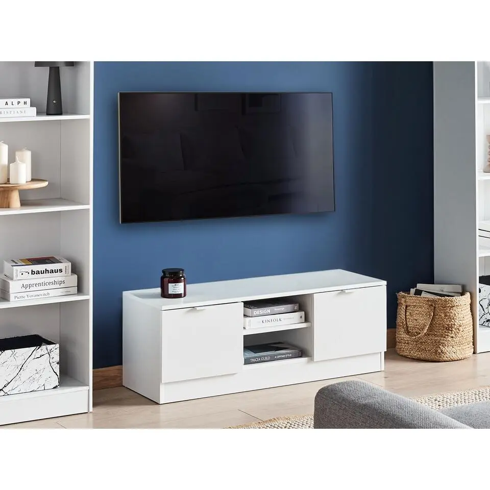 WINNIPEG - TV-meubel - Wit - Vezelplaat