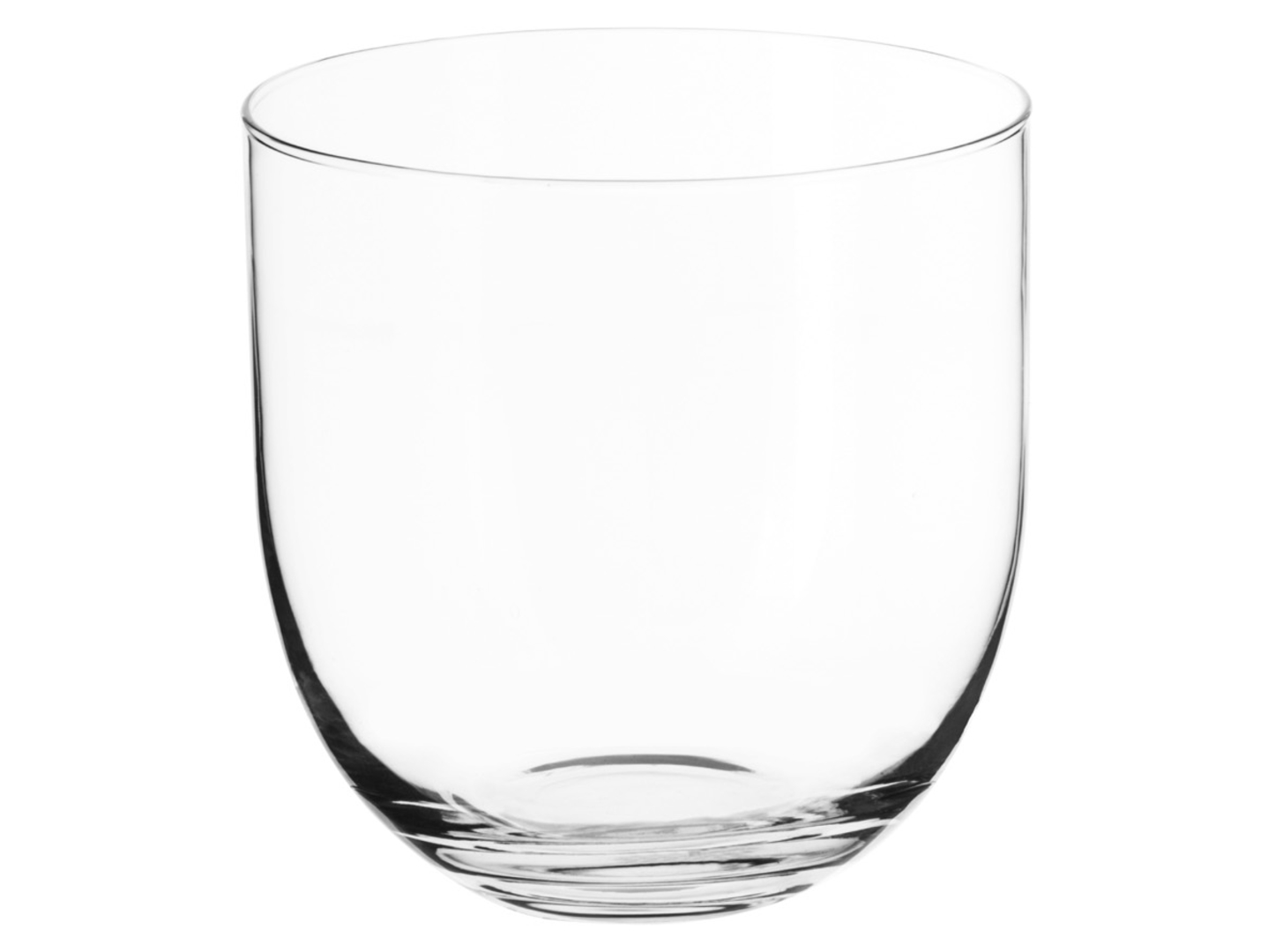 Wazon szklany Kar 19 cm transparentny