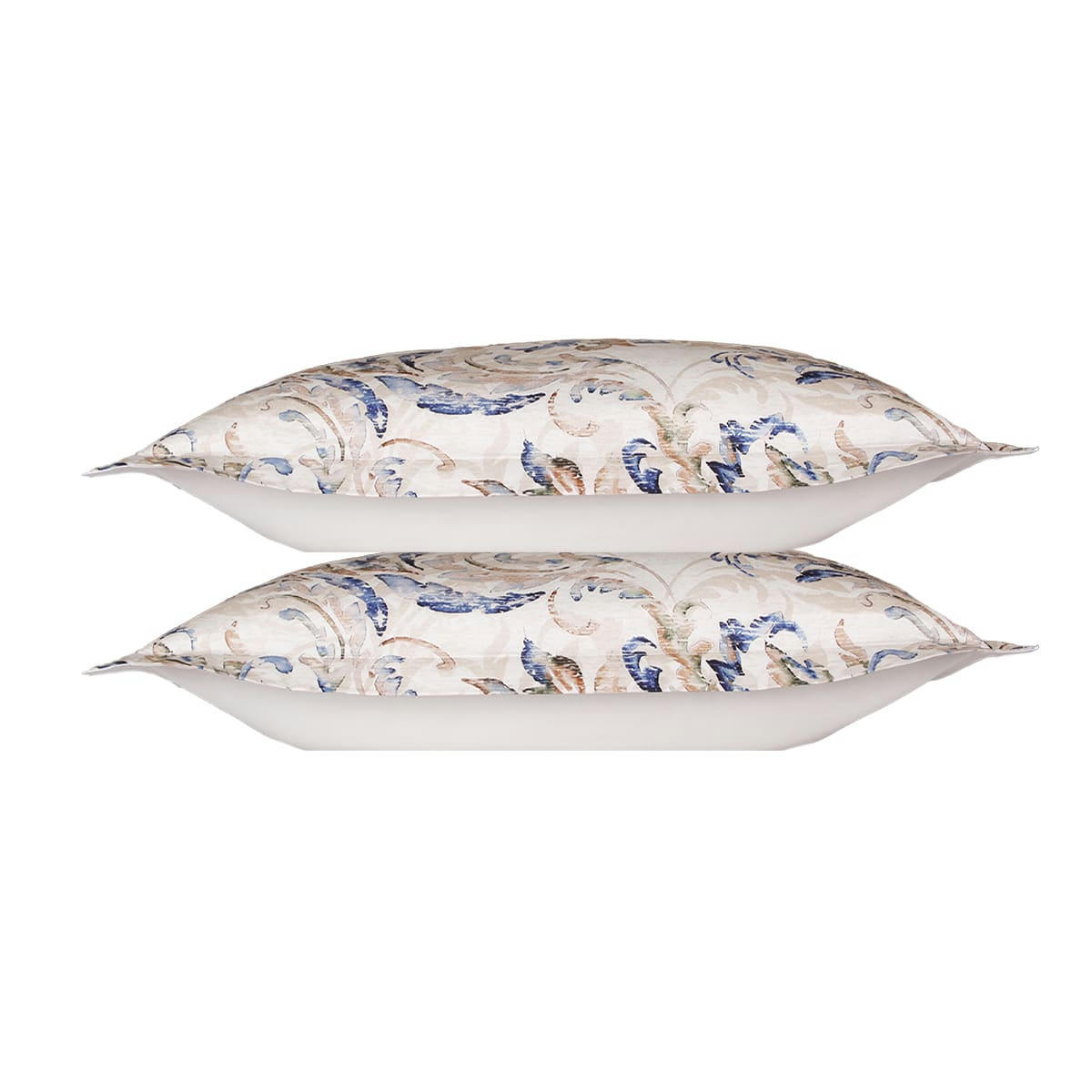 FAGEUT - Lot de 2 Taies d'oreiller 63x63 cm satin de coton