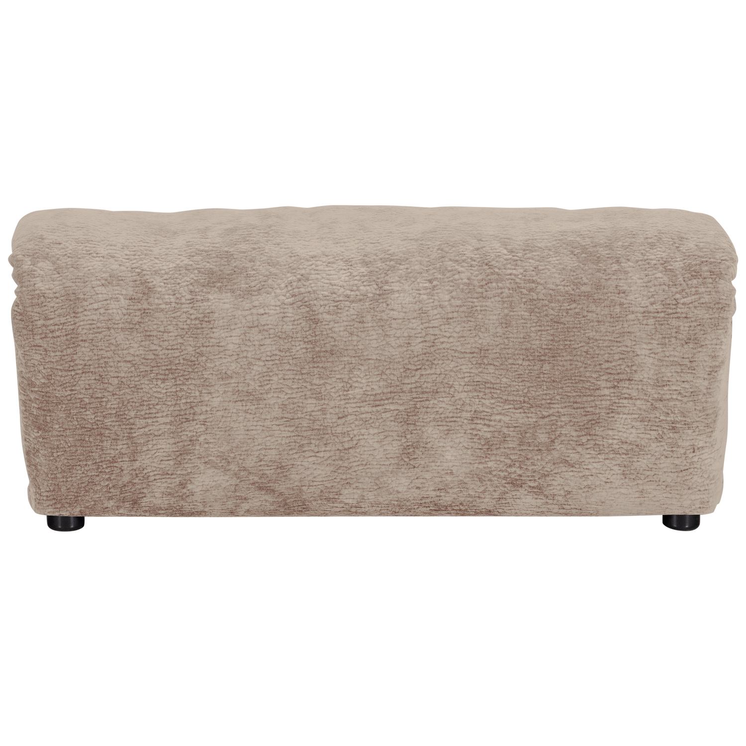 WOOOD hocker Baggy - 3D Chenille - Zand - 45x91x51