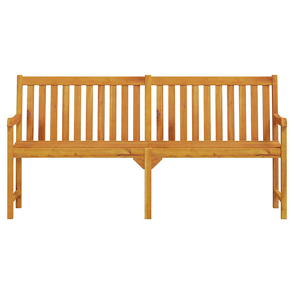 Banc de jardin meuble de patio bois Helloshop26