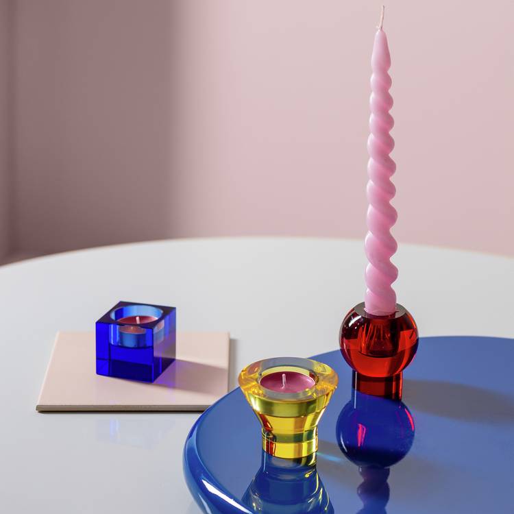 Habitat 60 Primario Set of 3 Stacking Candle Holder