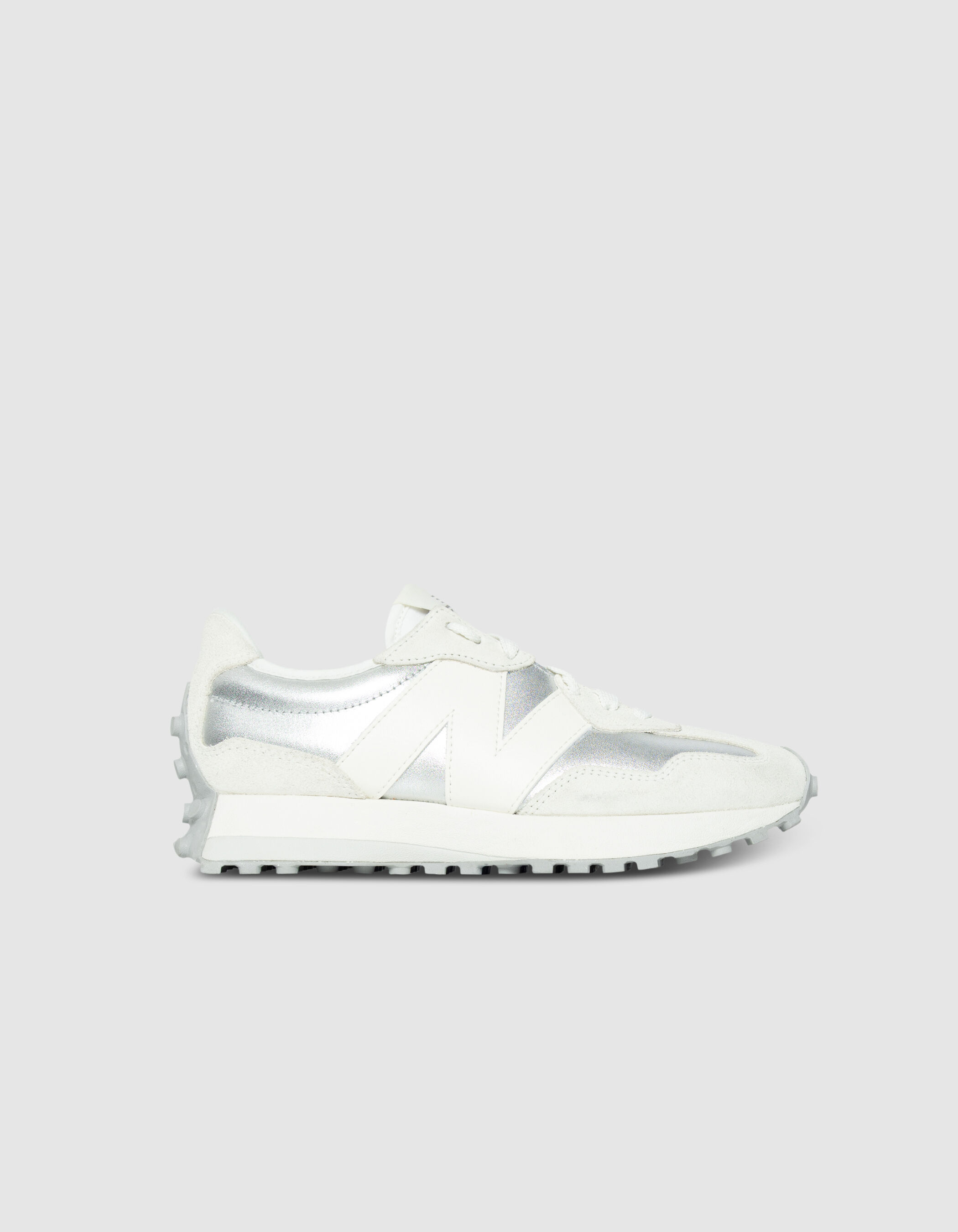 Baskets silver NEW BALANCE 327 Femme