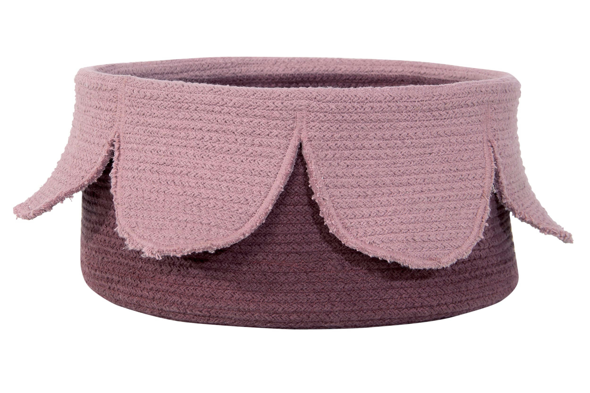 ENGLISH GARDENS - Corbeille pétales coton rose 20xØ33