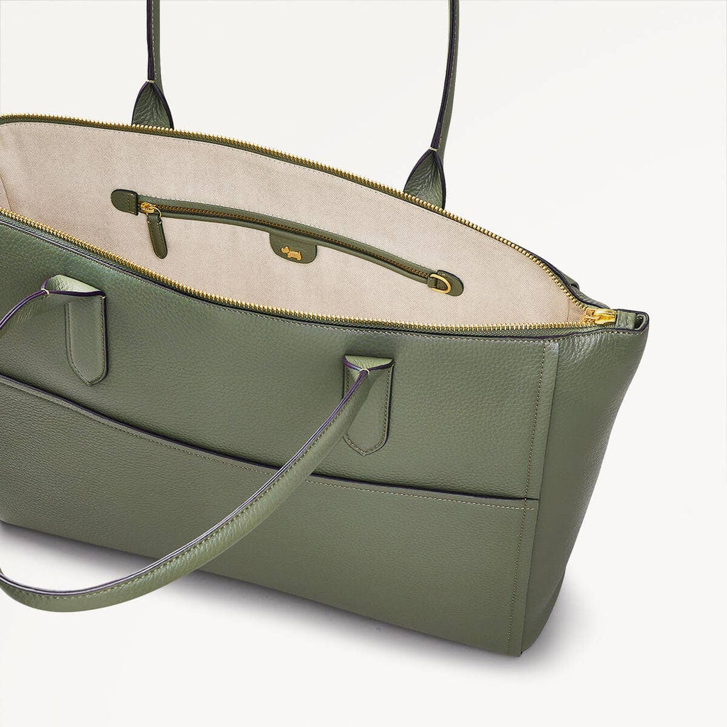 Oak Street - Medium Ziptop Tote