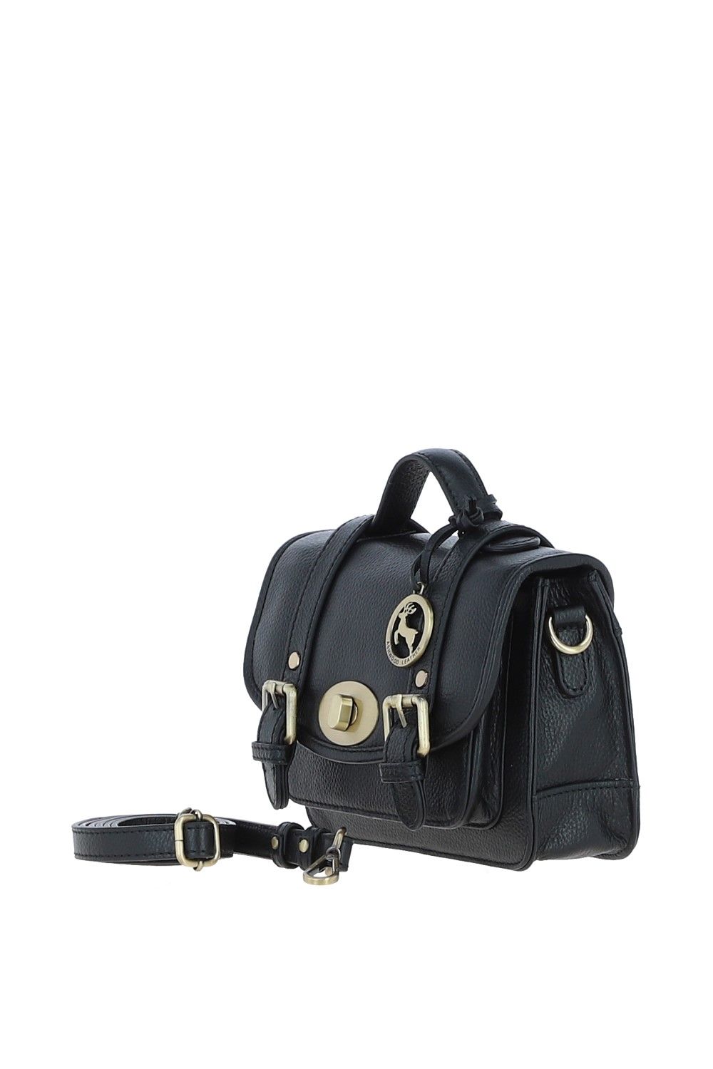 Ashwood Leather Stylish Real Leather Medium Satchel Bag