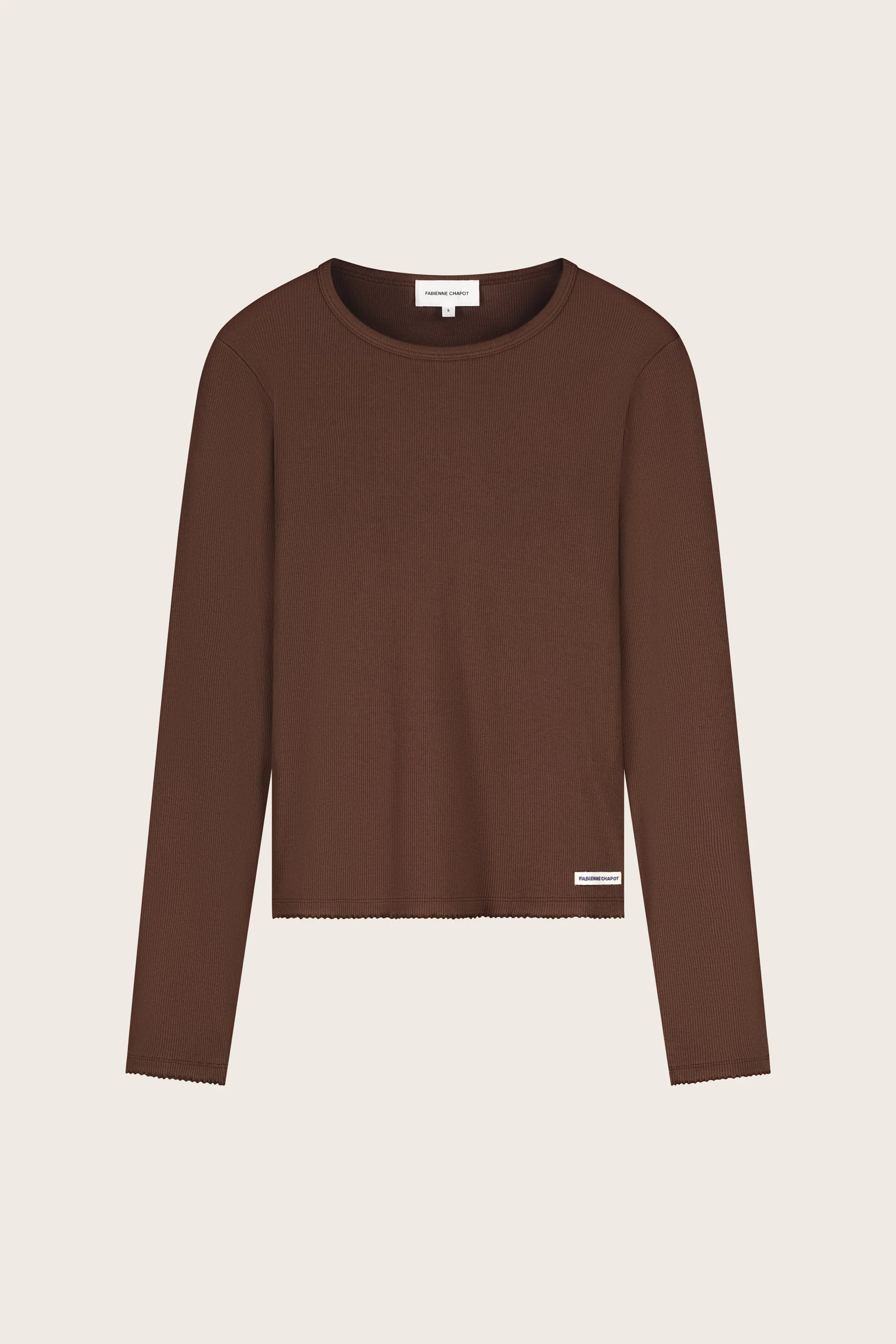 Tanja LS T-shirt | Chocolate Brown