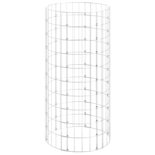 NNEVL Garden Composter &Oslash;50x100 cm Galvanised Steel