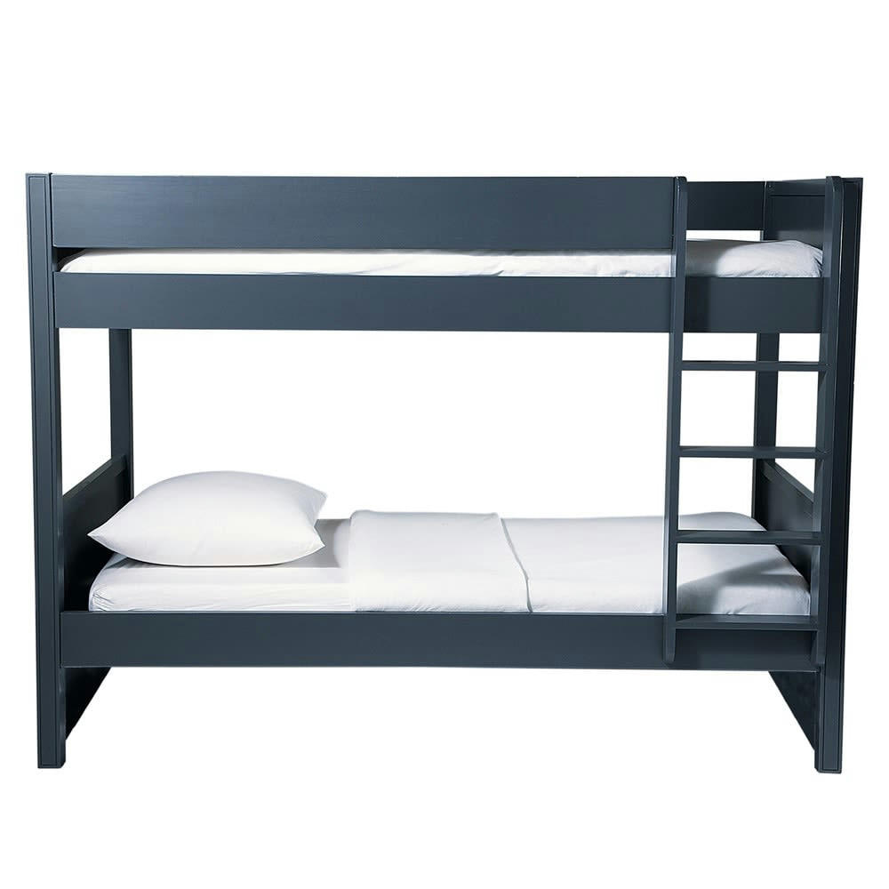 Newport - Lits superposés 90x190 gris