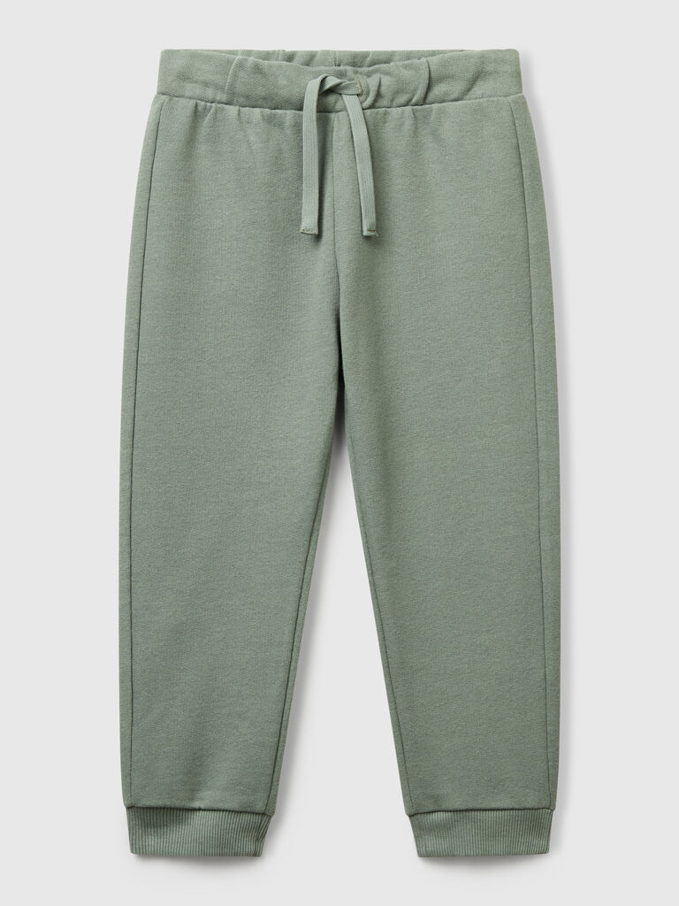 Cotton trousers with logo