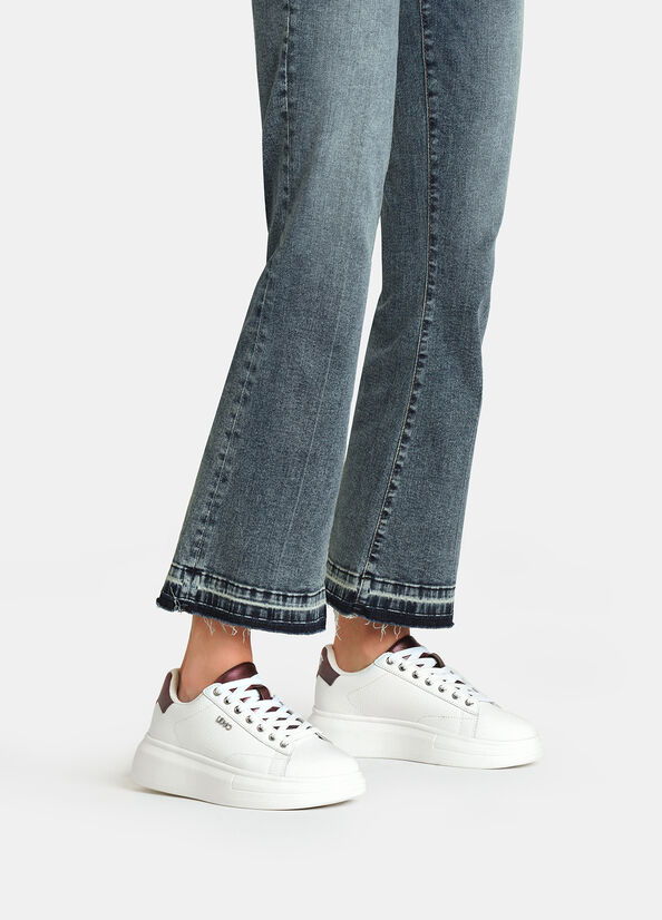 Sneakers in pelle bottalata