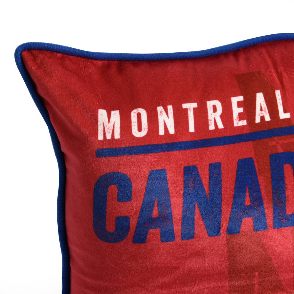 NHL Montreal Canadiens Reversible Decorative Cushion