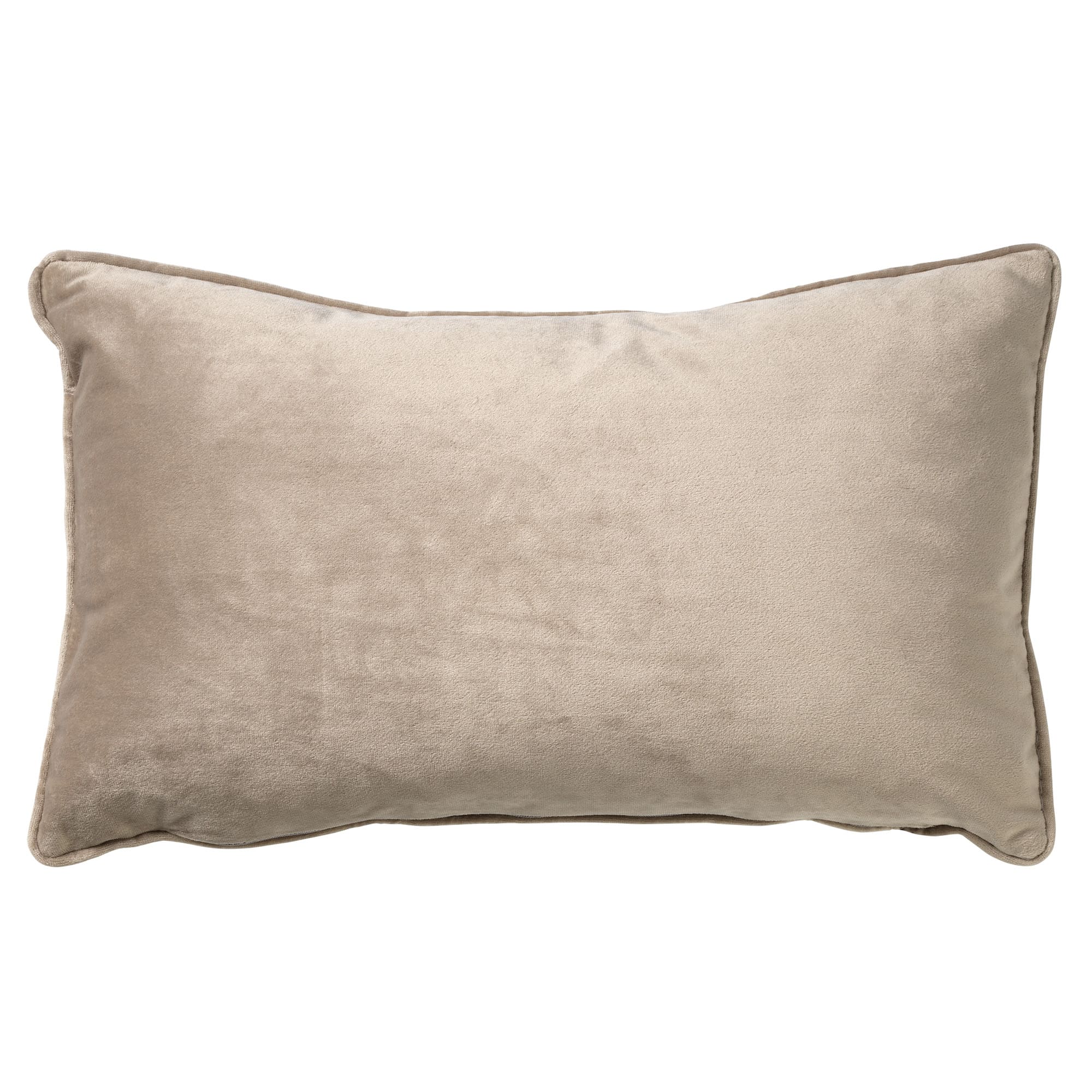 FINN - kussenhoes 30x50 cm - velvet - lendekussen - Pumice Stone - beige