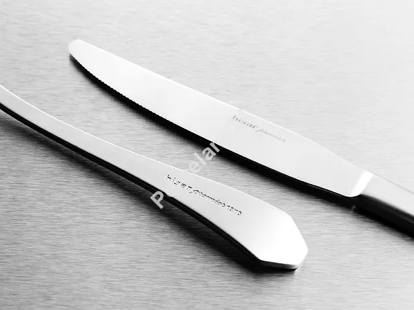 Komplet sztućców 24 cz. na 6 osób Hisar - Riva Satin (4.0/3.0 mm) satynowane