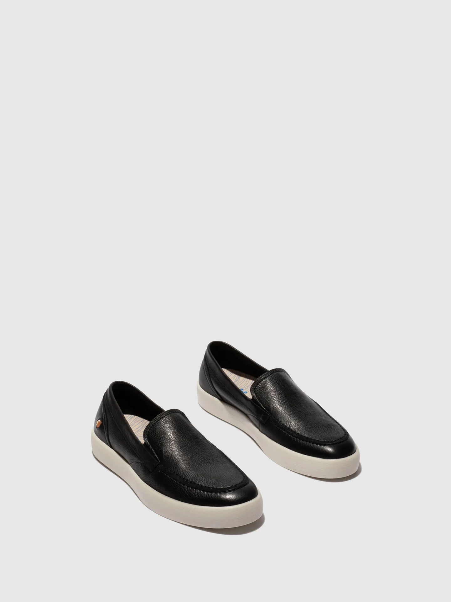 Sapatos Slip-on em Preto