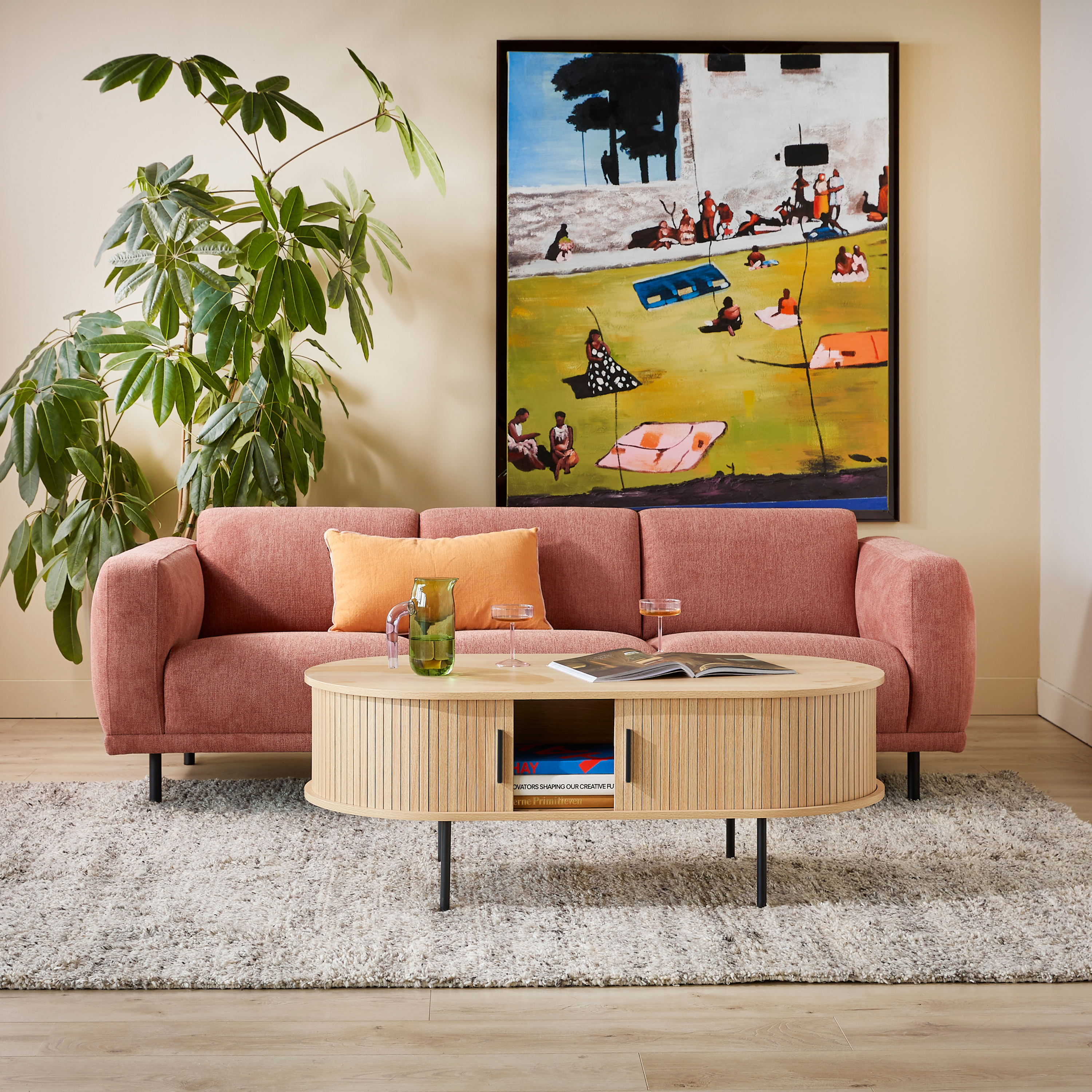 by fonQ basic Panel Salontafel - B 120 cm