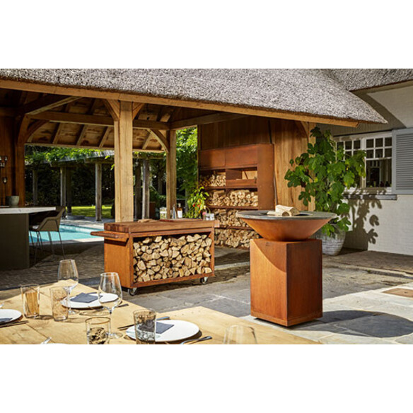 Etagère Range Bois Corten 300 - Ofyr