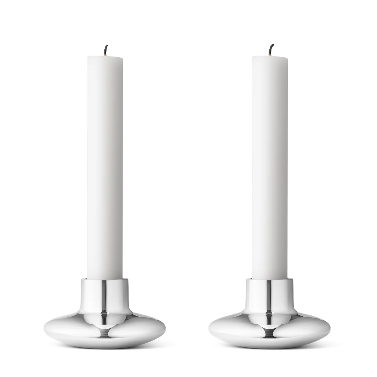 Georg Jensen - Henning Koppel Kerzenständer (2er-Set), Edelstahl