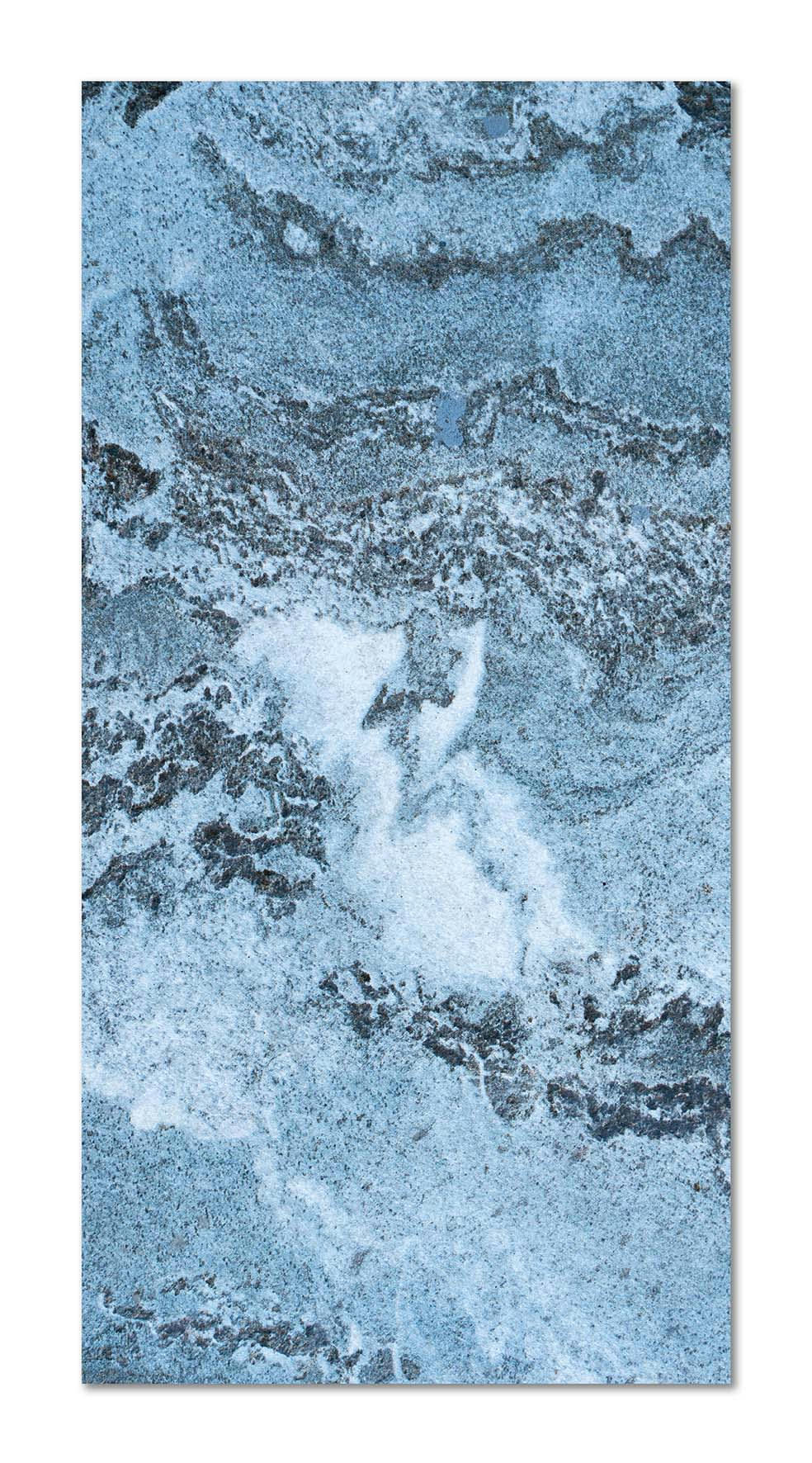 - Tapis vinyle marbre bleu 160x230cm