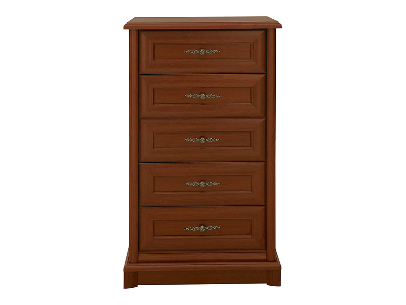 Komoda Kent 62 cm z 5 szufladami kasztan