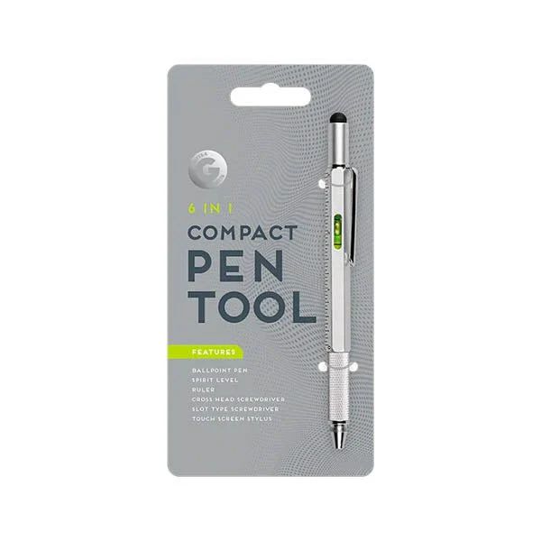 Gifts & Gadgets 6 In 1 Compact Pen Tool