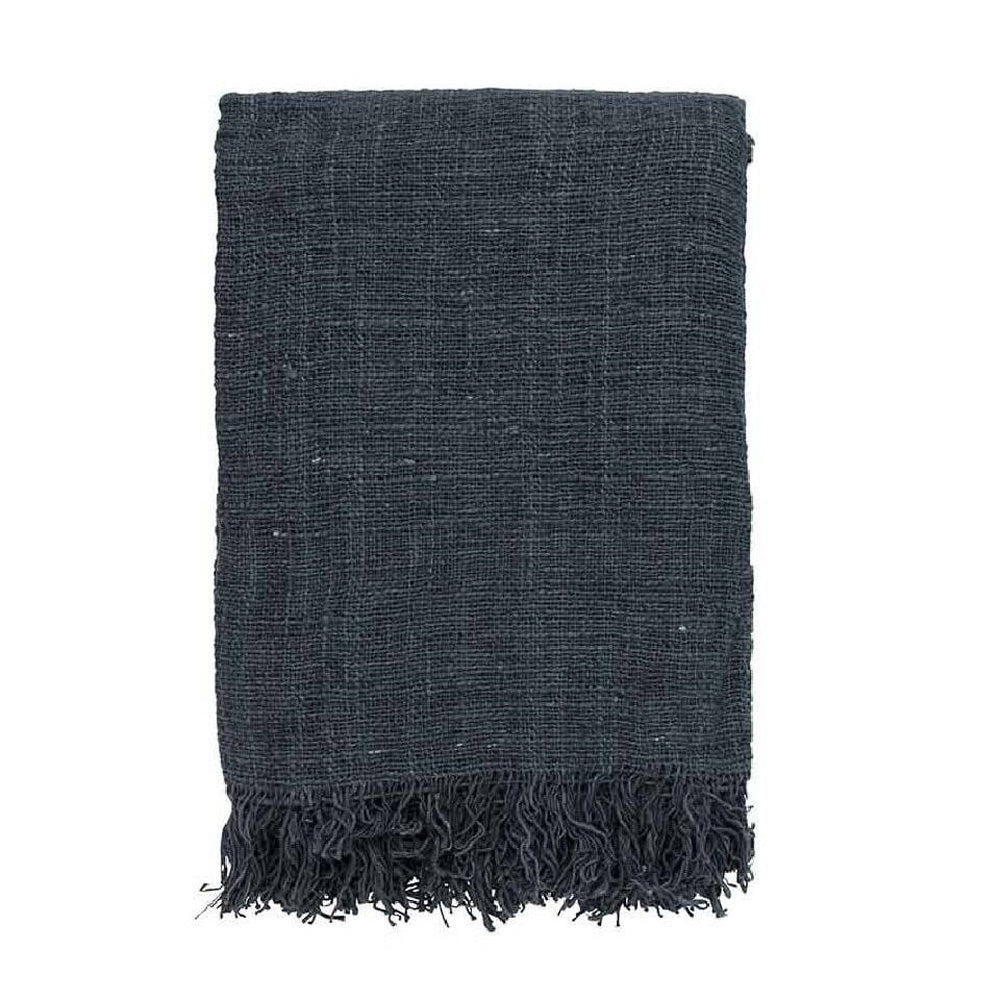 Originalhome Plaid 100% afval katoen Jeans Blauw (+ -200 x 125 cm)