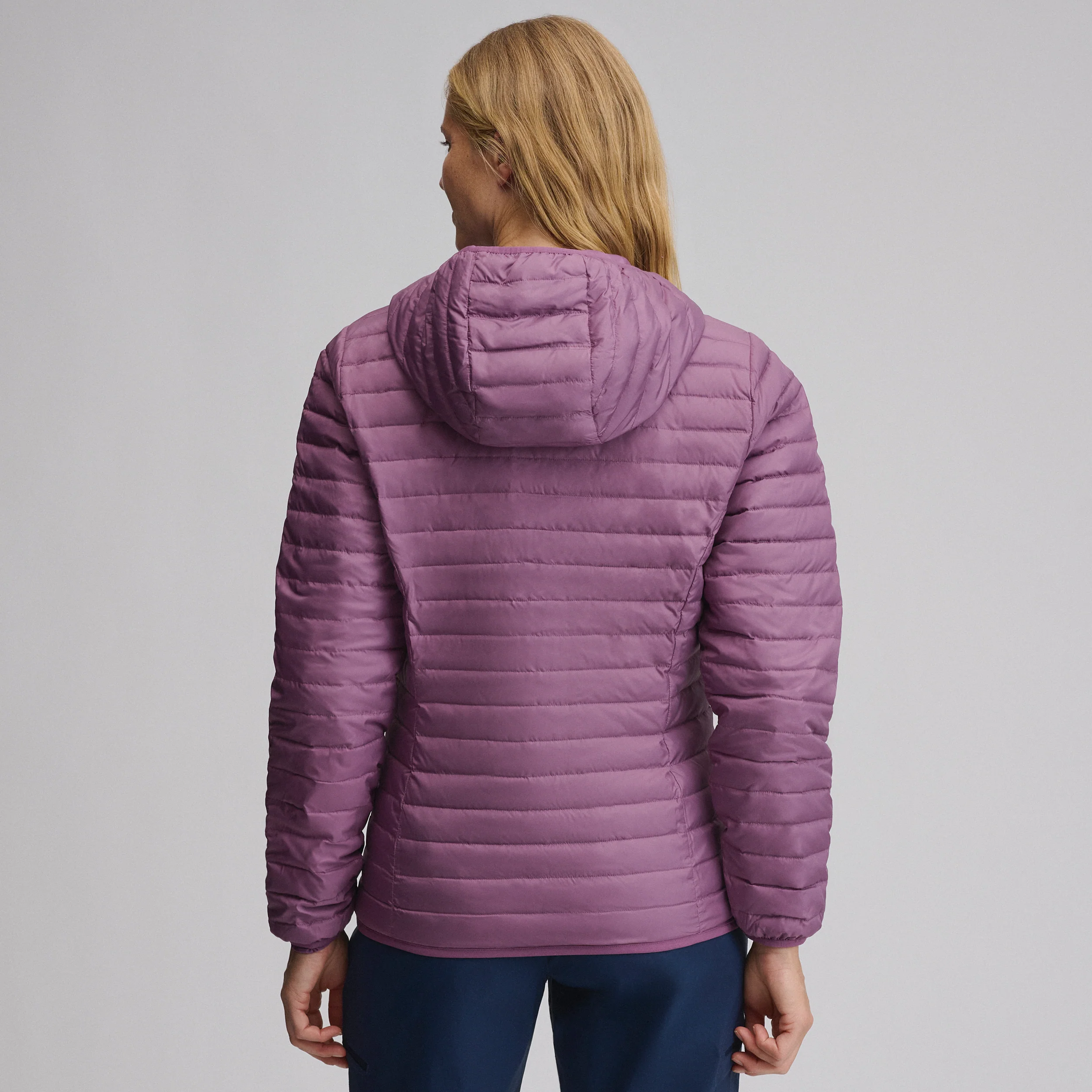 Women's Microlight Hooded Down Jacket