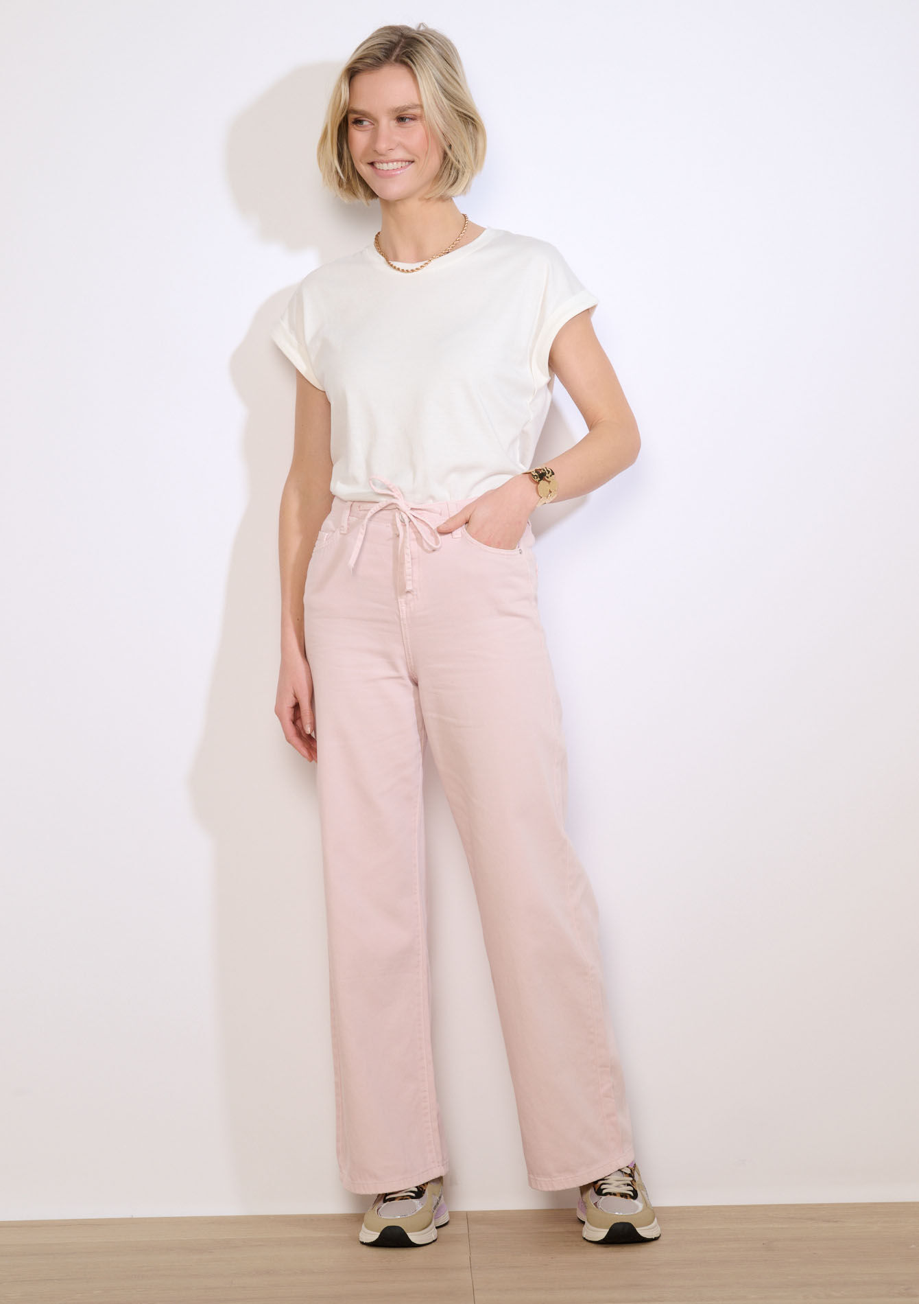 High waist wide leg jogpant