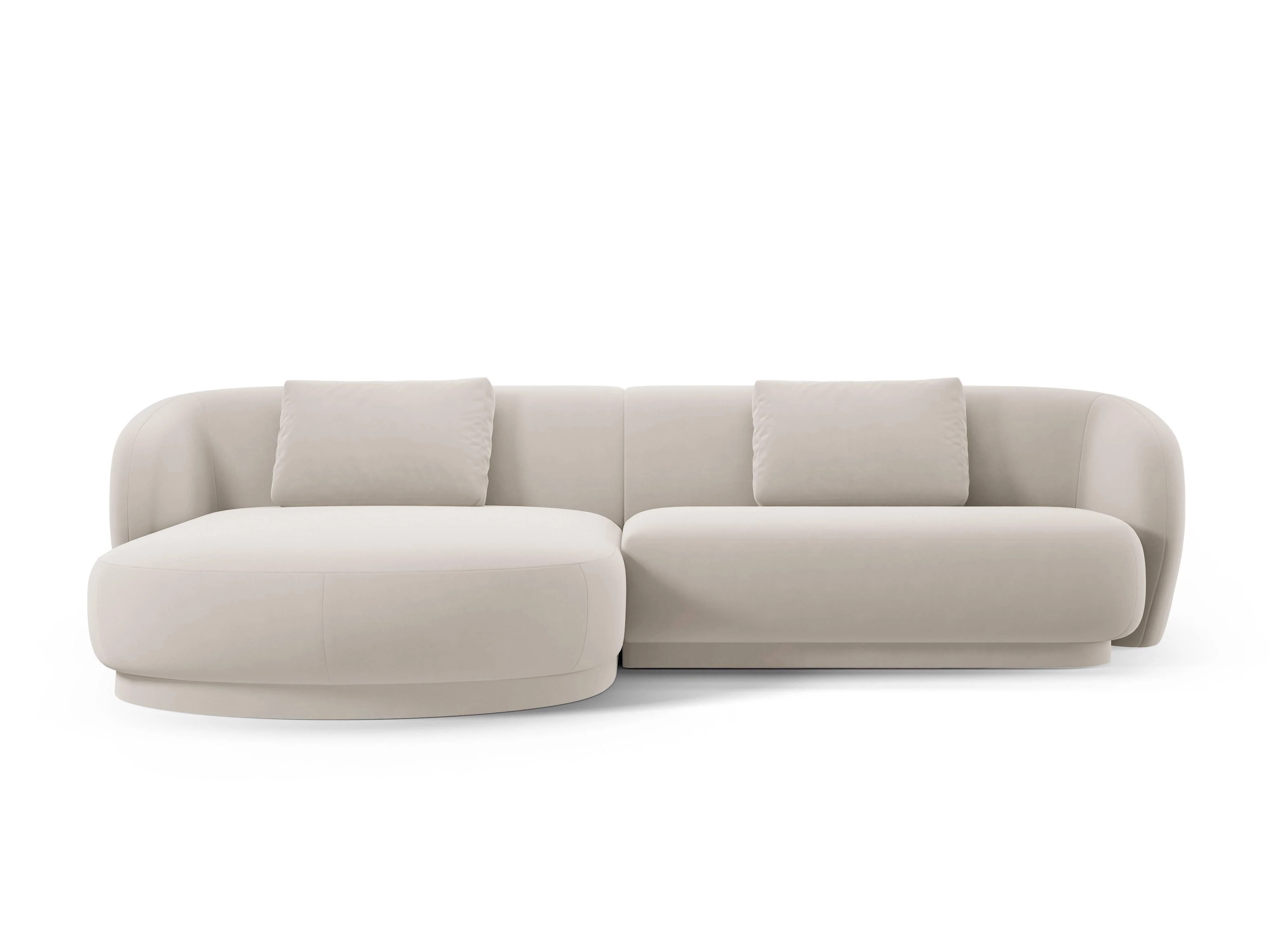 Hoekbank Camden links velvet
