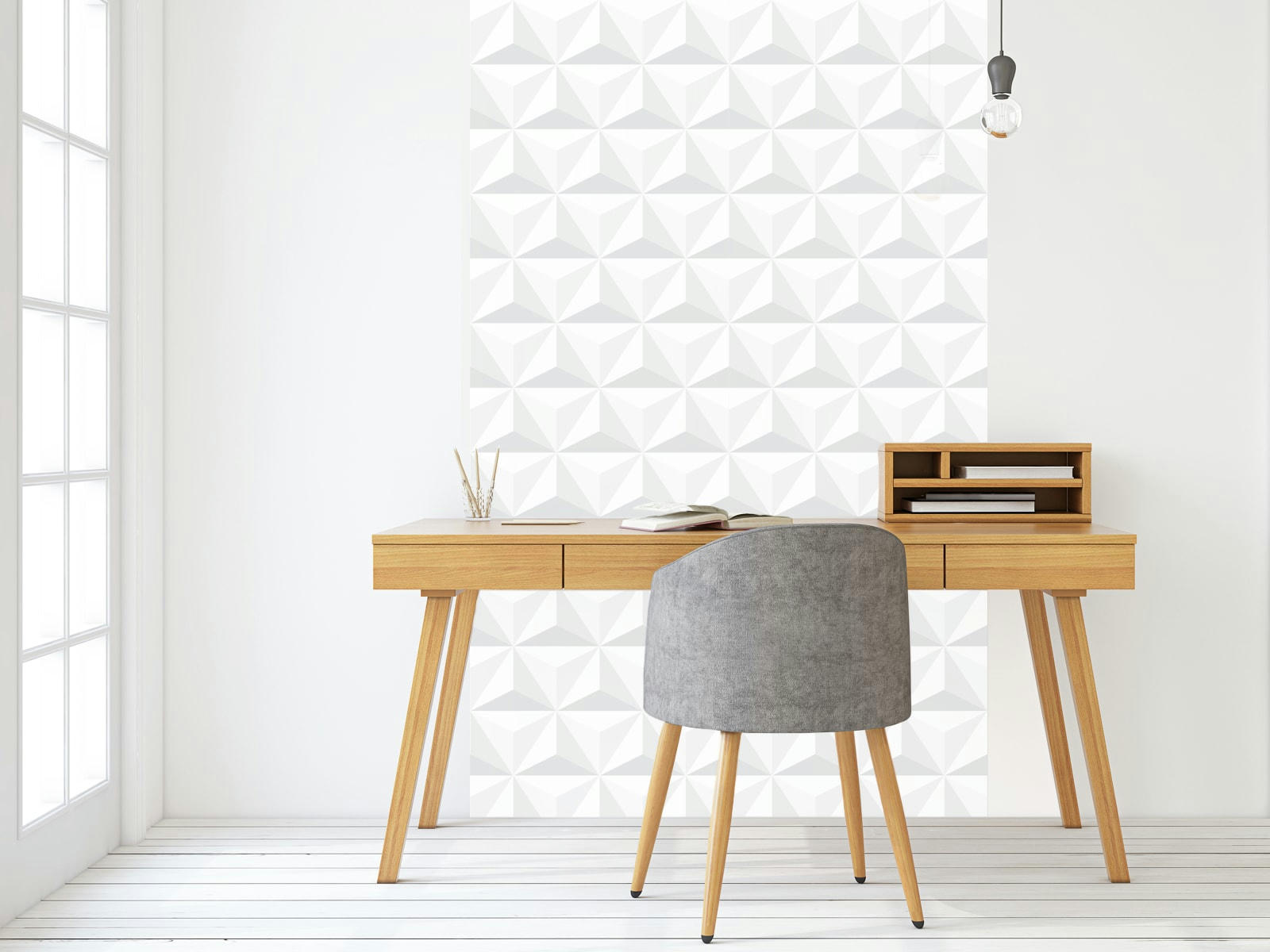 - Papier peint adhésif origami 60cmx2m50