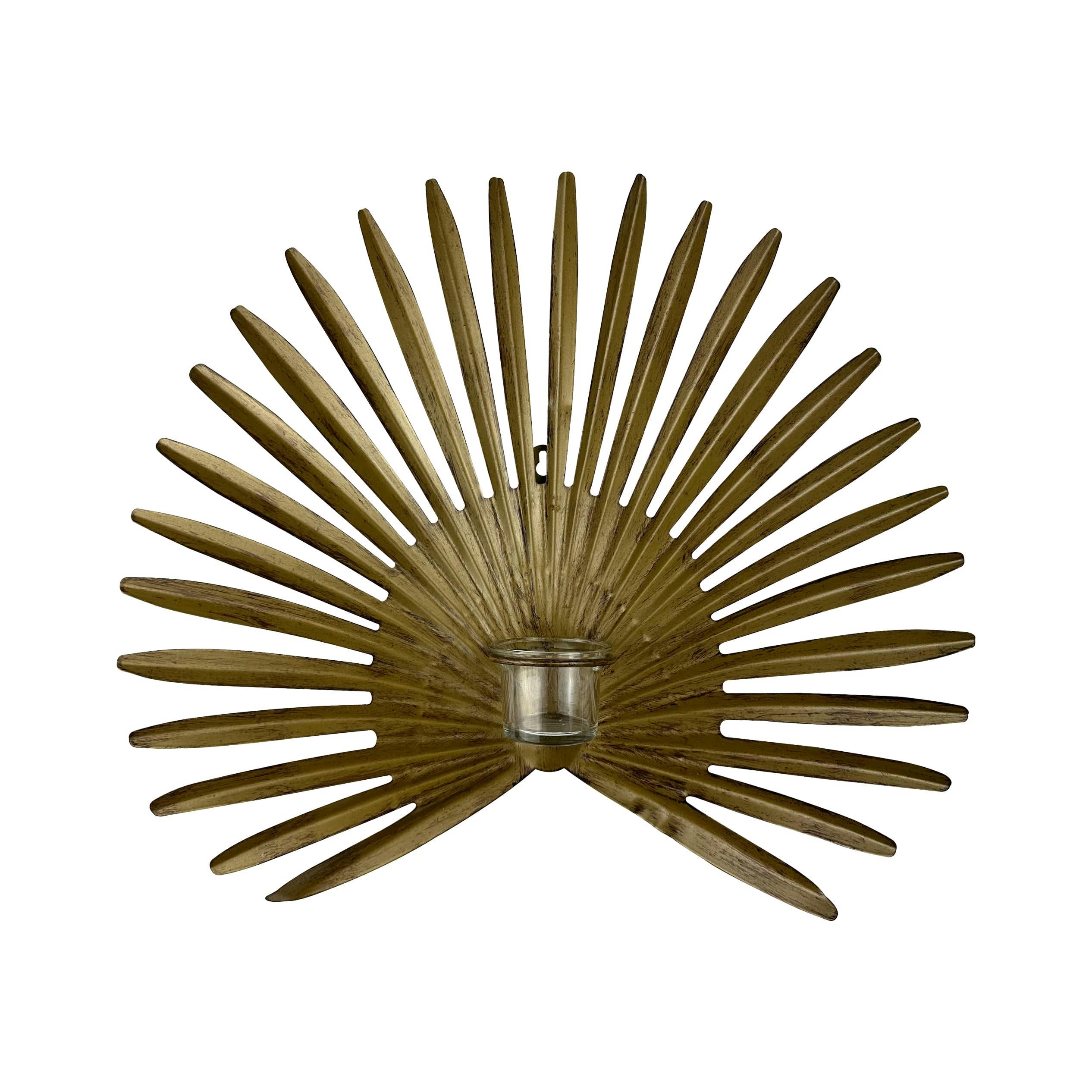 SOLAL - Accessoire pour bougie en métal jaune