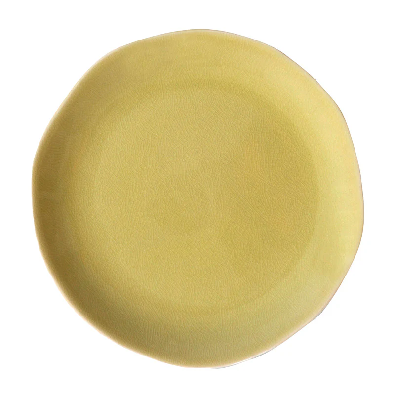 assiette de présentation genêt