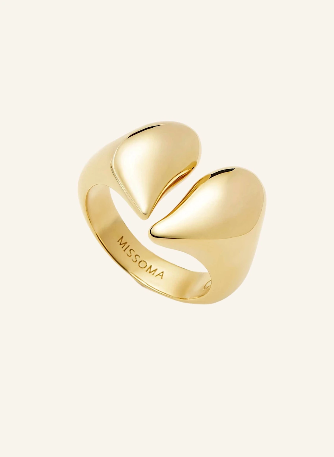 MISSOMA Ringe MOLTEN HEARTBREAKER RING by GLAMBOU