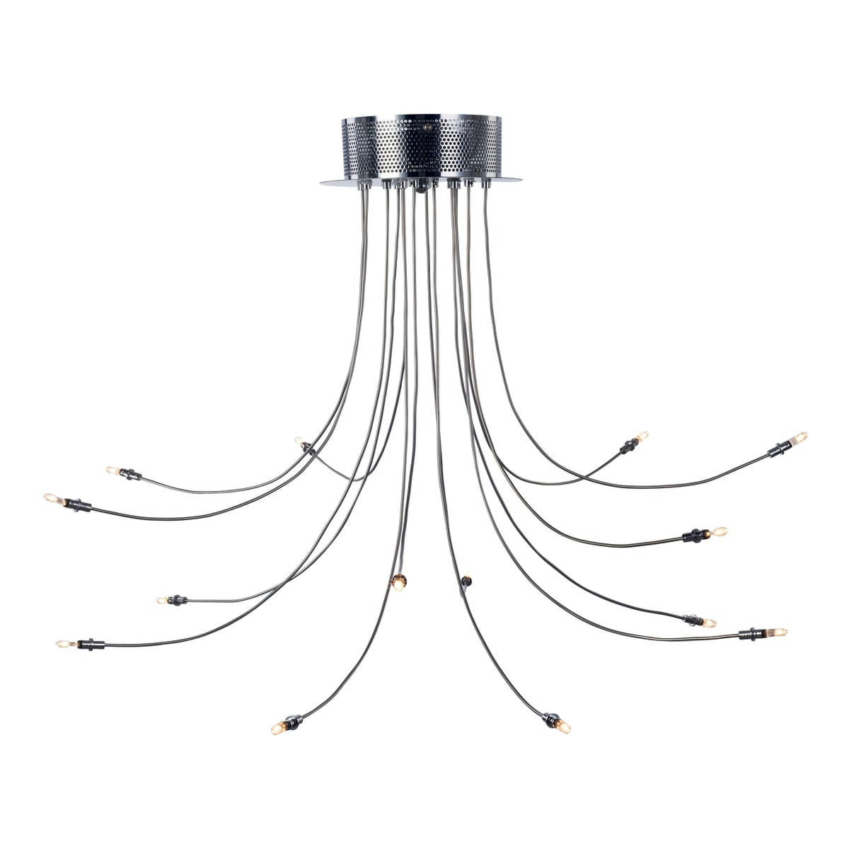 ETINCELLE - Plafonnier en métal argenté