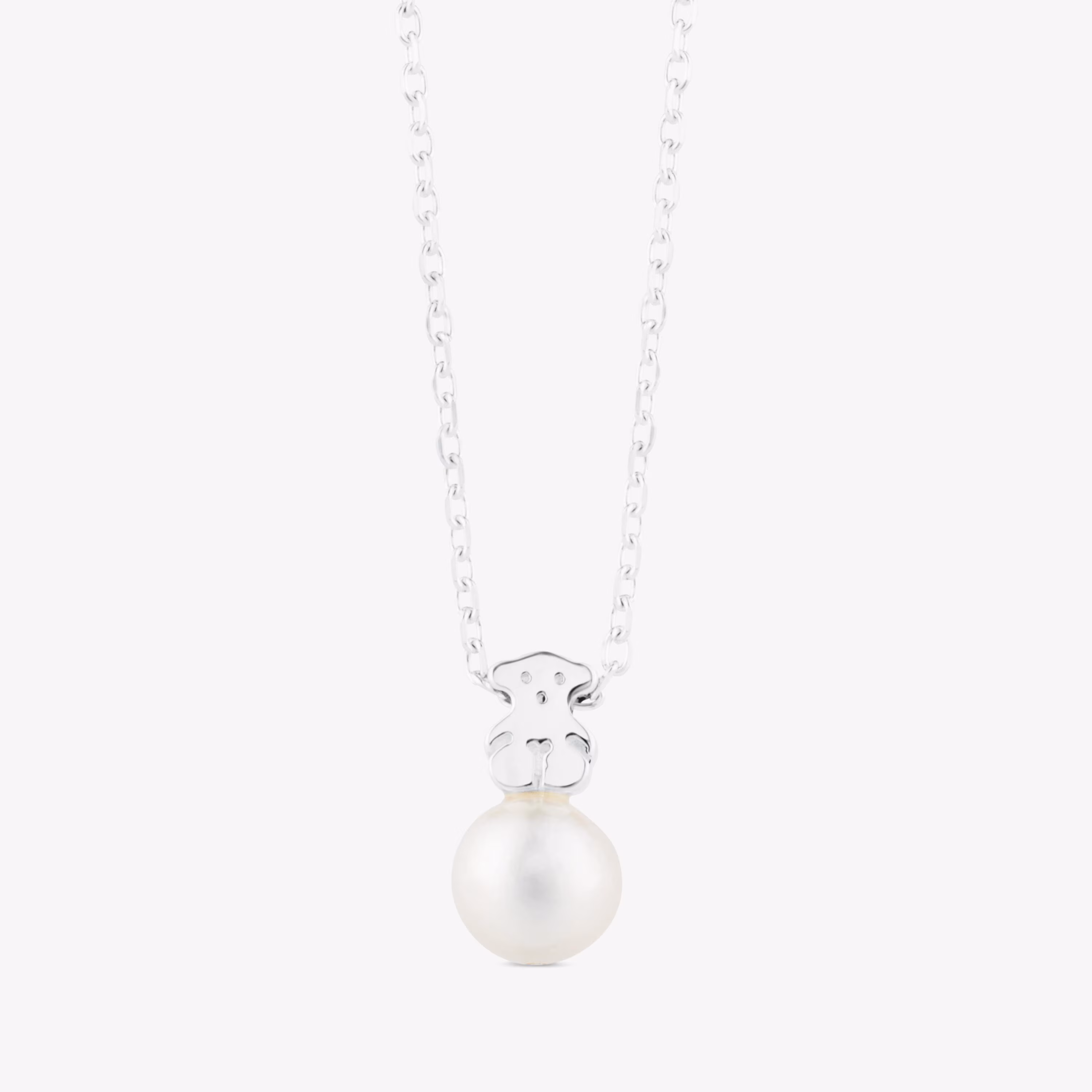 Collar de plata con perla cultivada Sweet Dolls