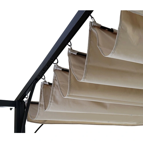 Pergola »MVG-C42«, 3 x 3 m, 6-cm-Gestell mit Schiebedach