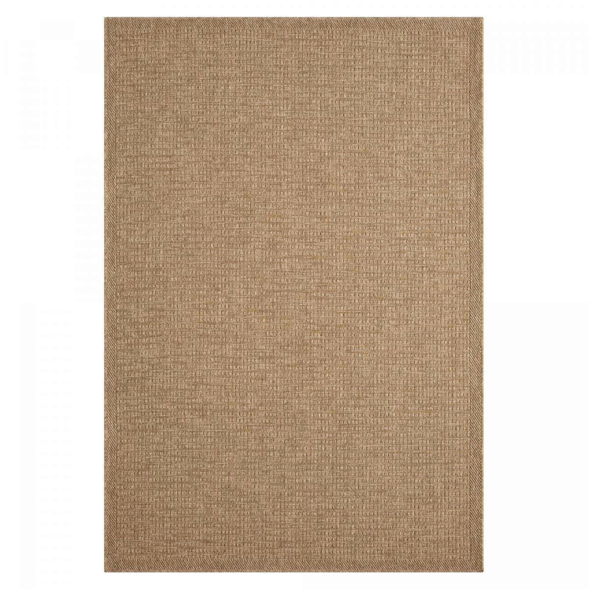 KENZZI EFFET JUTE - Tapis extérieur marron 120x170